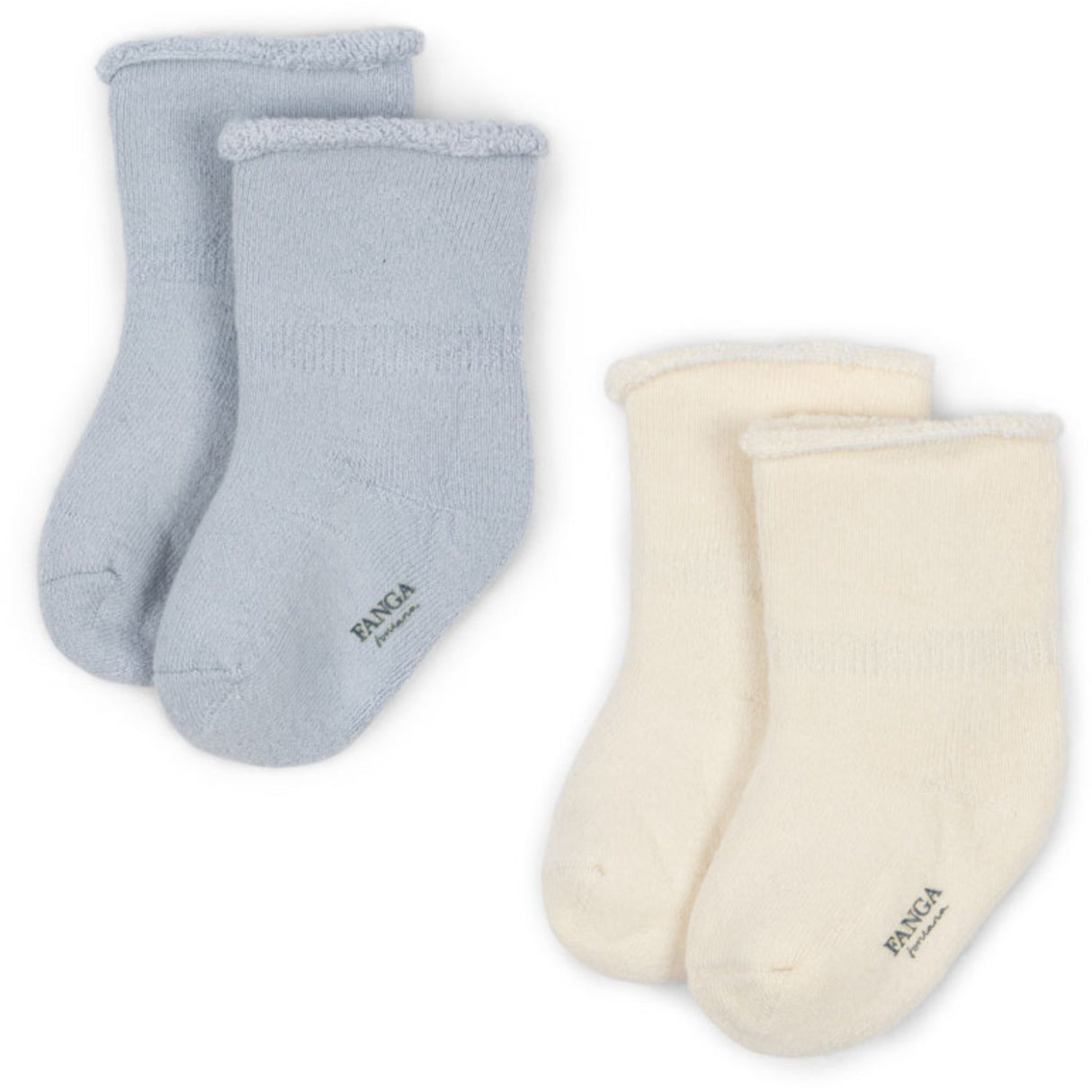 Konges Sløjd Fanga Gray Dawn Vicino 2 Pack Terry Strumpor