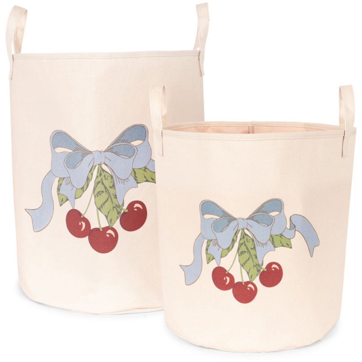 Konges Sløjd Cherry Leksak Förvaring Bags Sett