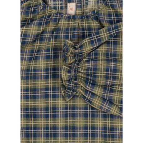 Konges Sløjd Laurel Blue Check Terre Blus GOTS