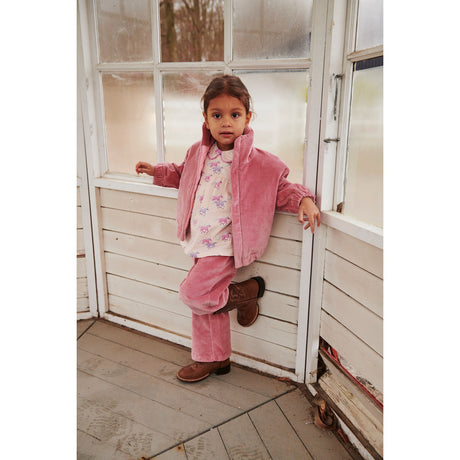 COPENHAGEN COLORS Rose Comb. Corduroy Bumper Jacka