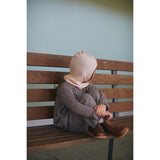 COPENHAGEN COLORS Soft Pink Lt. Stickad Merino Elefanthatt Med Frill