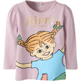 Name It Keepsake Lilac Nmfsolma Pippi Ls Topp Sky