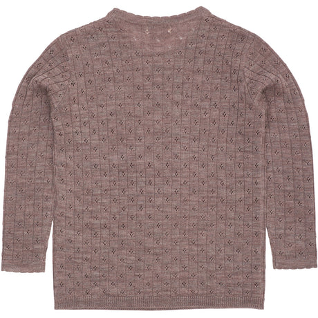 COPENHAGEN COLORS Natural Merino Classic Pointelle Blus