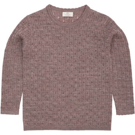 COPENHAGEN COLORS Natural Merino Classic Pointelle Blus