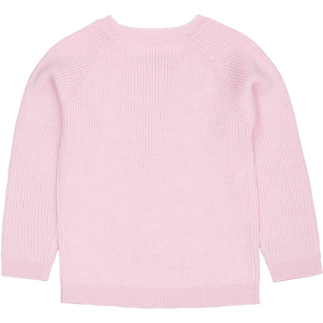 COPENHAGEN COLORS Bubblegum Merino Classic Rib Blus