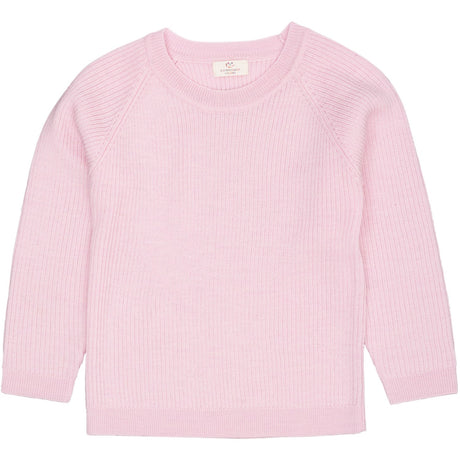 COPENHAGEN COLORS Bubblegum Merino Classic Rib Blus