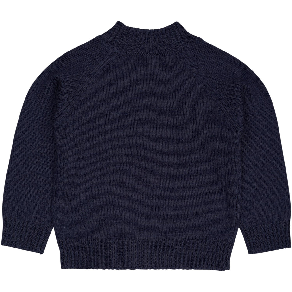 COPENHAGEN COLORS Navy Pull Över W Sköldpadda Neck
