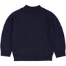 COPENHAGEN COLORS Navy Pull Över W Sköldpadda Neck