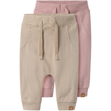 Name It Pure Cashmere Pack W. Deauville Mauve Nbntakki 2P Sweat Byxor Noos