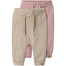 Name It Pure Cashmere Pack W. Deauville Mauve Nbntakki 2P Sweat Byxor Noos