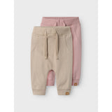 Name It Pure Cashmere Pack W. Deauville Mauve Nbntakki 2P Sweat Byxor Noos