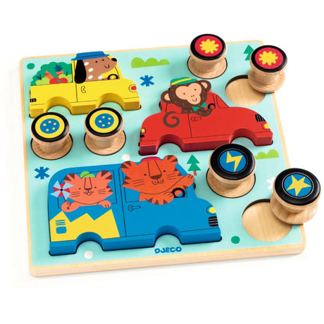 Djeco Puzz & Roll, Fordon