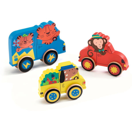 Djeco Puzz & Roll, Fordon