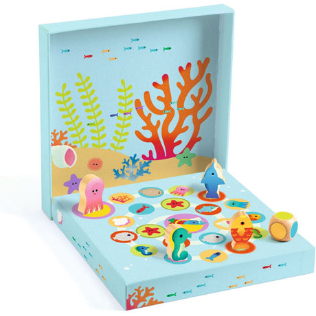 Djeco trä lärlingsspel , Ludo hav 4 spel