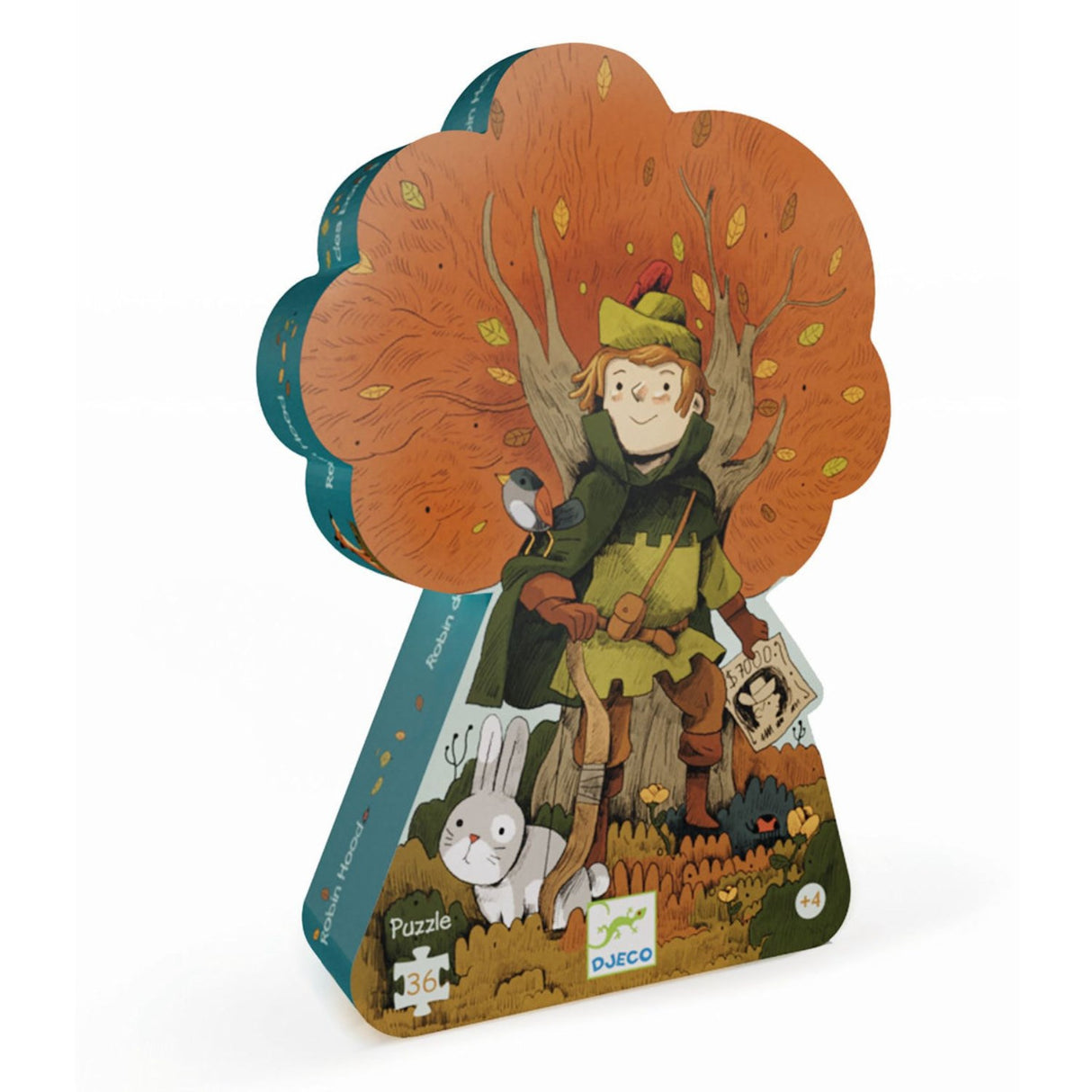 Djeco Silhouette pussel, Robin Hood - 36 bitar