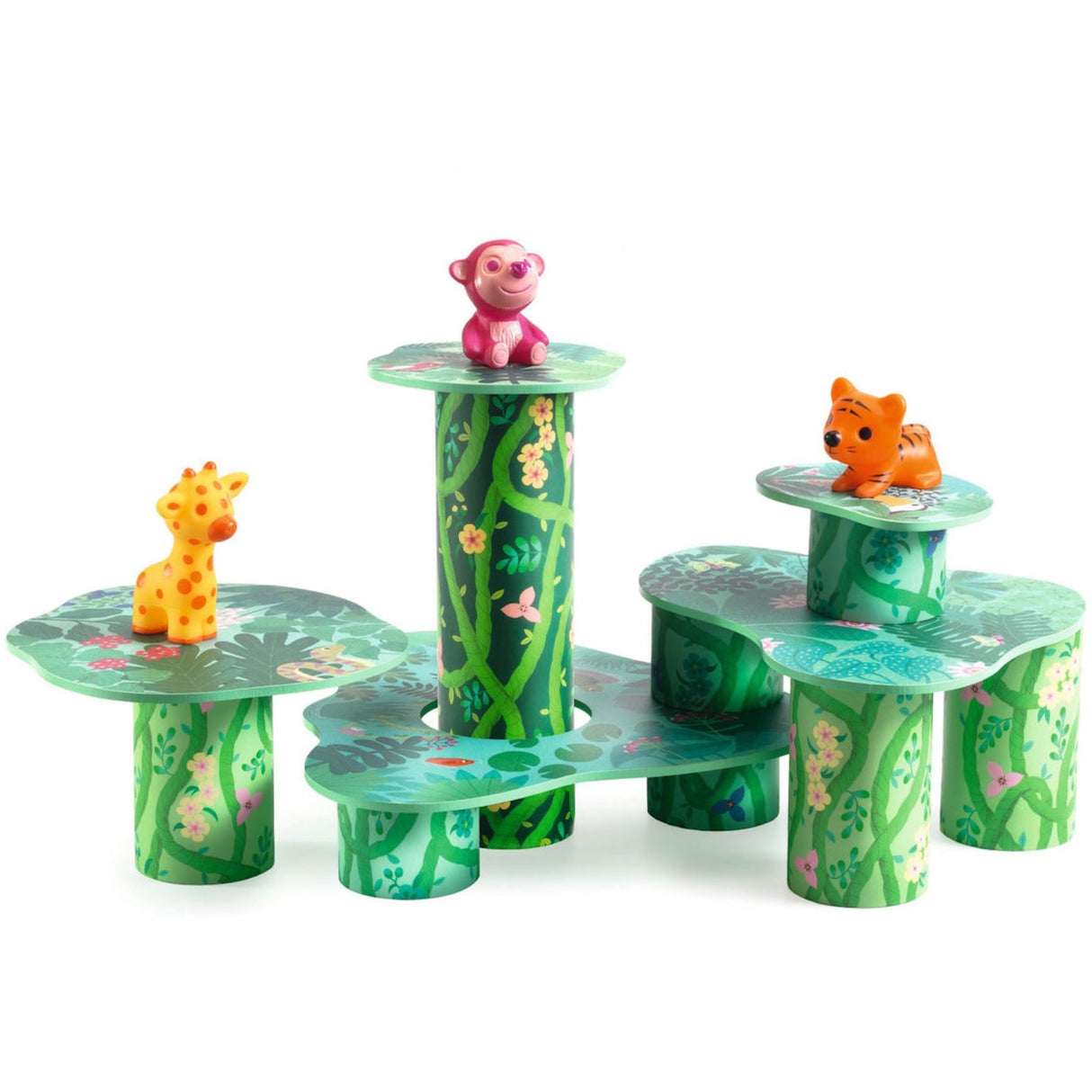 Djeco Topianitube, Bygg och spela