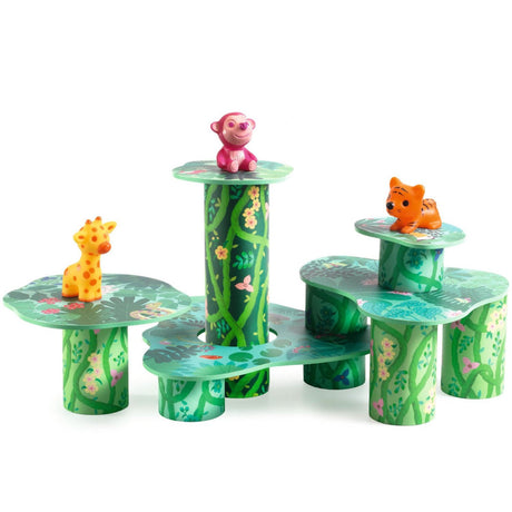 Djeco Topianitube, Bygg och spela