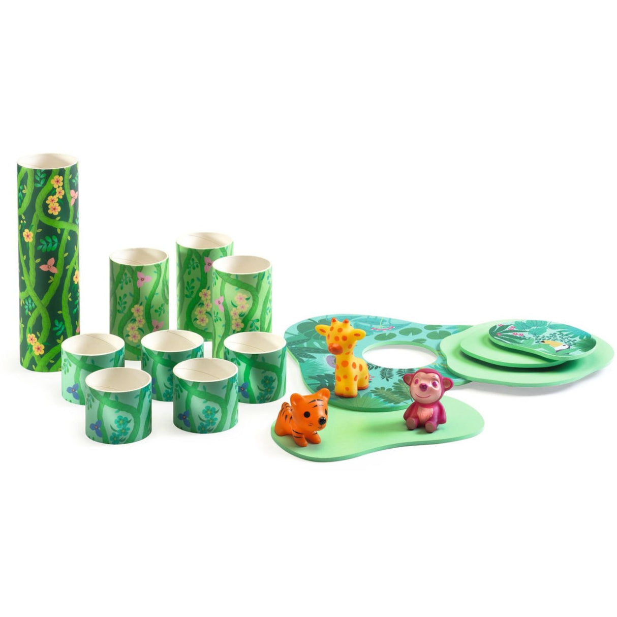 Djeco Topianitube, Bygg och spela