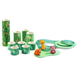 Djeco Topianitube, Bygg och spela