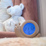 Alecto Beige Sleep Trainer Night Light Och Alarm Clock