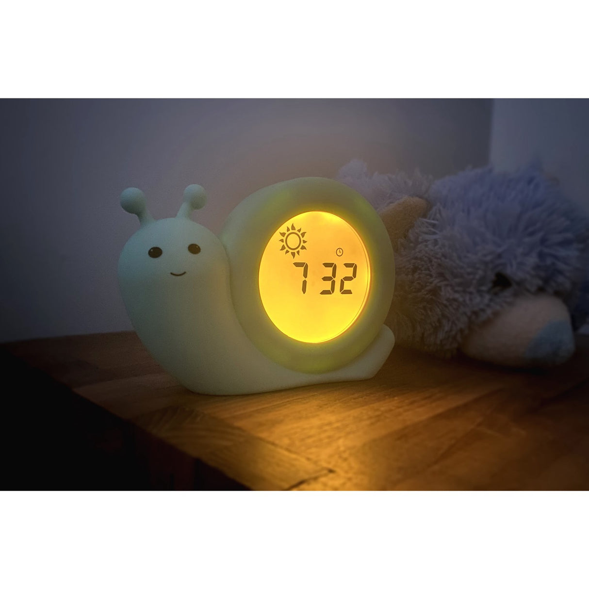 Alecto Green Sleep Trainer Night Light Och Alarm Clock