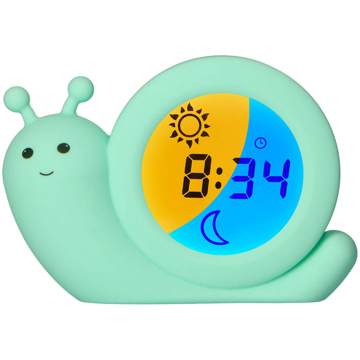 Alecto Green Sleep Trainer Night Light Och Alarm Clock
