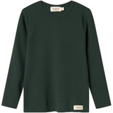 MarMar Modal Dark Leaf Plain Tee LS