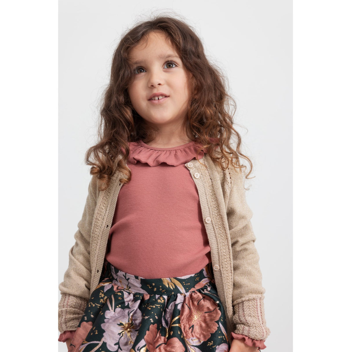 MarMar Modal Fine Rib Perished Rose Tandy Blus