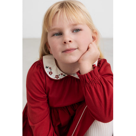 MarMar Modal Fine Hibiscus Red Dielle Klänning