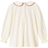MarMar Modal Fine Gentle White Tielle Blus