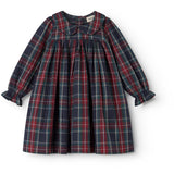 MarMar Check Pilot Navy Check Dulla B LS Klänning