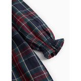 MarMar Check Pilot Navy Check Dulla B LS Klänning