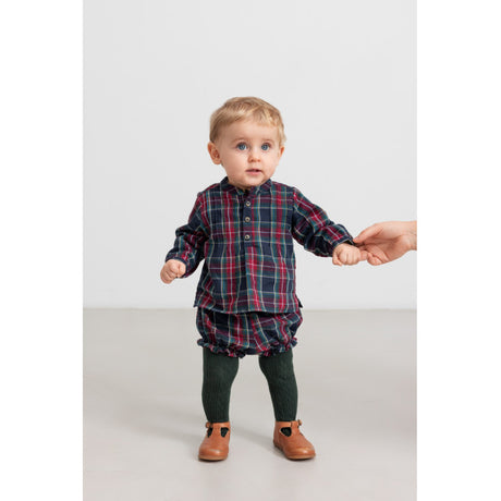 MarMar Check Pilot Navy Check Totoro Skjorta