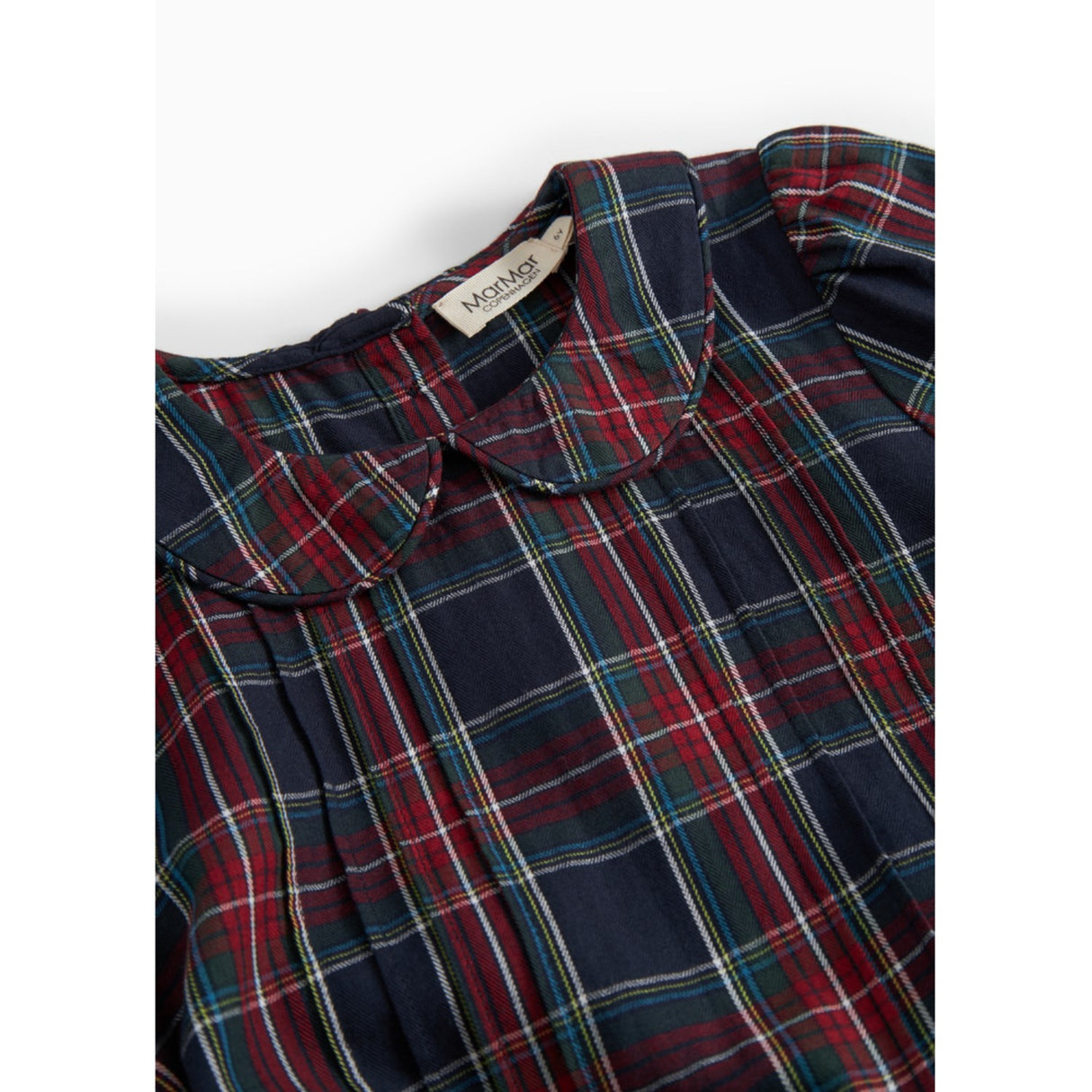 MarMar Check Pilot Navy Check Delice Klänning