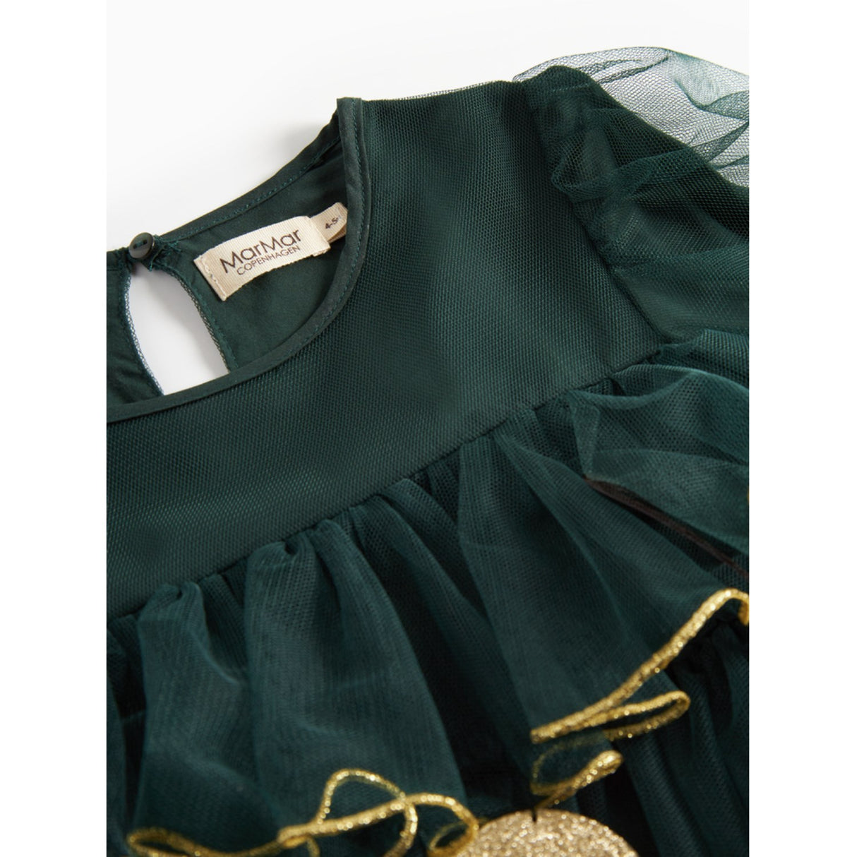 MarMar Ballerina Glitter Dark Leaf December Klänning