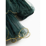 MarMar Ballerina Glitter Dark Leaf December Klänning