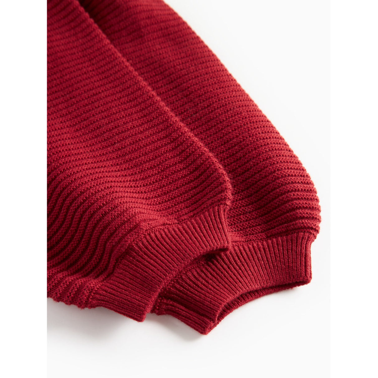 MarMar Cotton Rayon Knit Solid Hibiscus Red Perrin Byxor