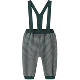 MarMar Cotton Rayon Knit Stripe Dark Leaf Stripe Perrin Byxor