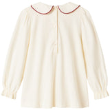 MarMar Modal Fine Gentle White Tielle Blus