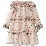 MarMar Tulle Black Dots Dakira LS Klänning