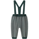 MarMar Cotton Rayon Knit Stripe Dark Leaf Stripe Perrin Byxor