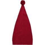 MarMar Cotton Rayon Knit Cable Hibiscus Red Alfen Christmas Mössa