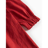 MarMar Modal Fine Hibiscus Red Dielle Klänning