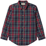 MarMar Check Pilot Navy Check Tommy Skjorta
