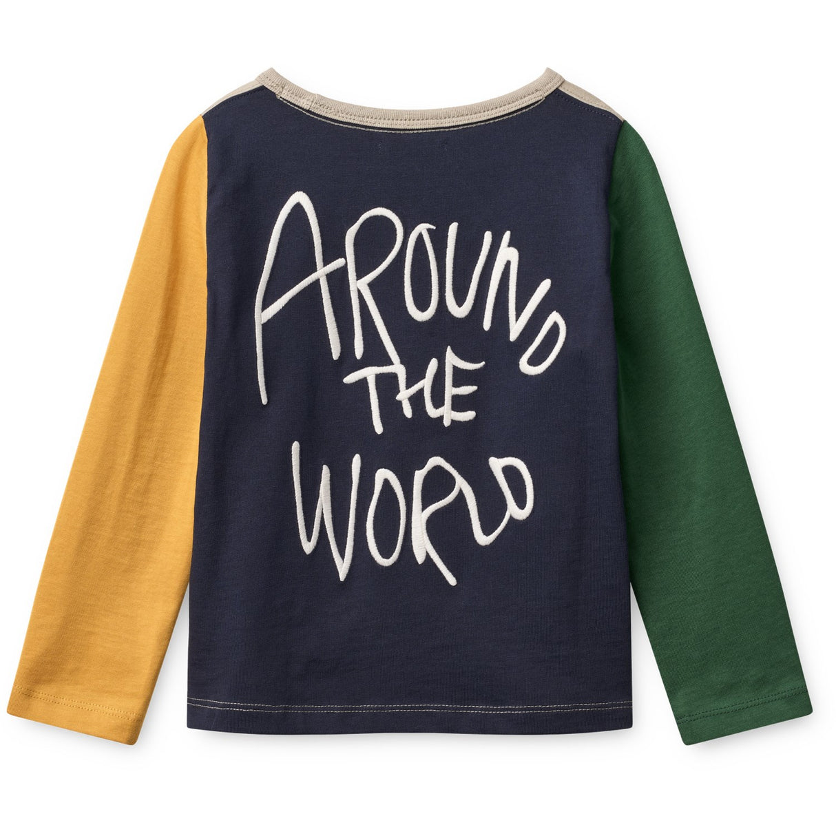 LIEWOOD Panda / Mist / Classic Navy Multi Mix Apia Placement Blus