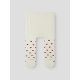 Lil'Atelier Turtledove Red Hearts Nbfreba Len Strumpbyxar Lil