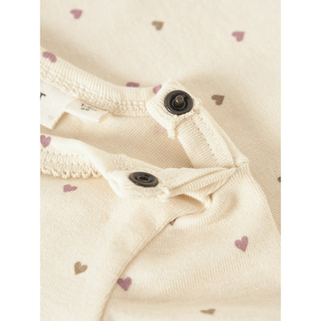 Lil'Atelier Turtledove Heart Nbflalo Tig Ls Slim Body Lil