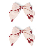 That's Mine Rouge Boucle Tori Hair Rosett Clips - 2 Pack