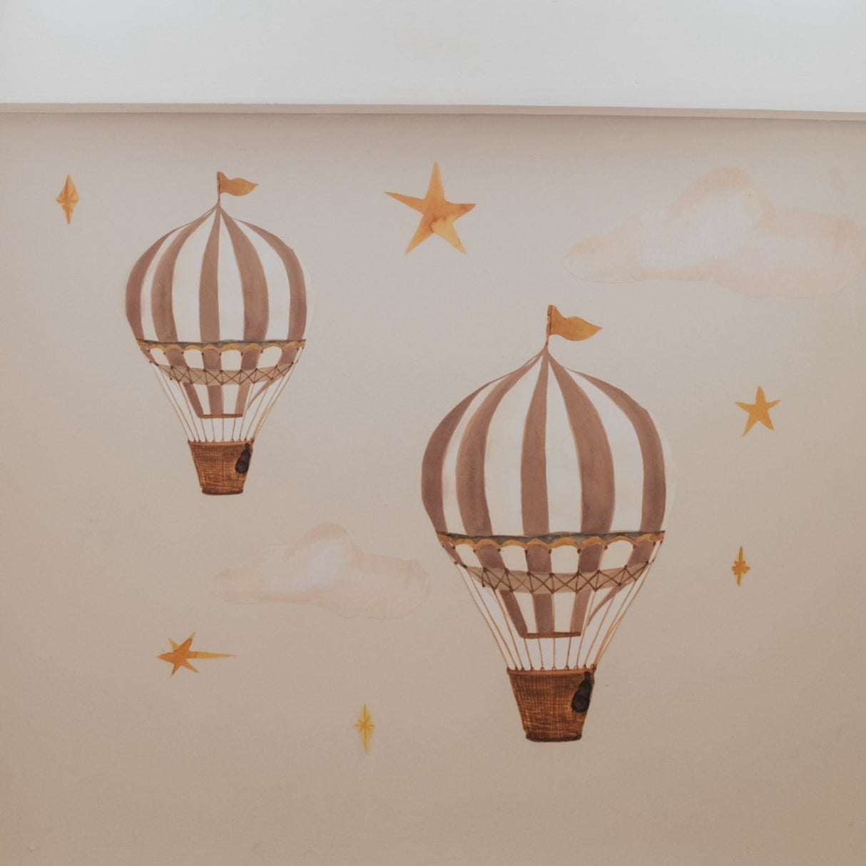 That's Mine Brown Wallsticker Dreamy Balloons