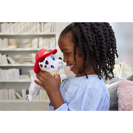 Paw Patrol Gund Hat & Halsbånd Plys 20 Cm Marshall